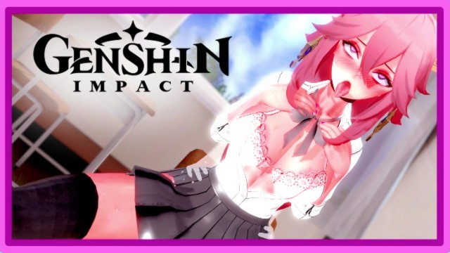 Genshin Impact – 穿校服的八重巫女