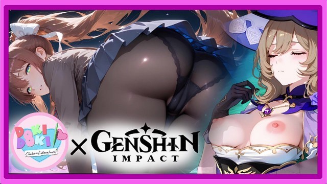 原神 x 心跳文学部！ – 丽莎和莫妮卡一起等你